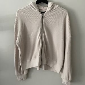 Abercrombie & Fitch Cream Hoodie